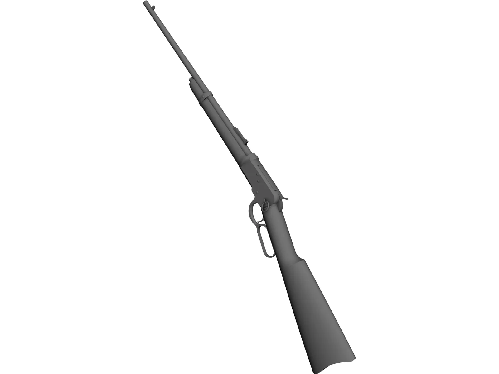 Winchester 1892 SRC 3D Model main preview