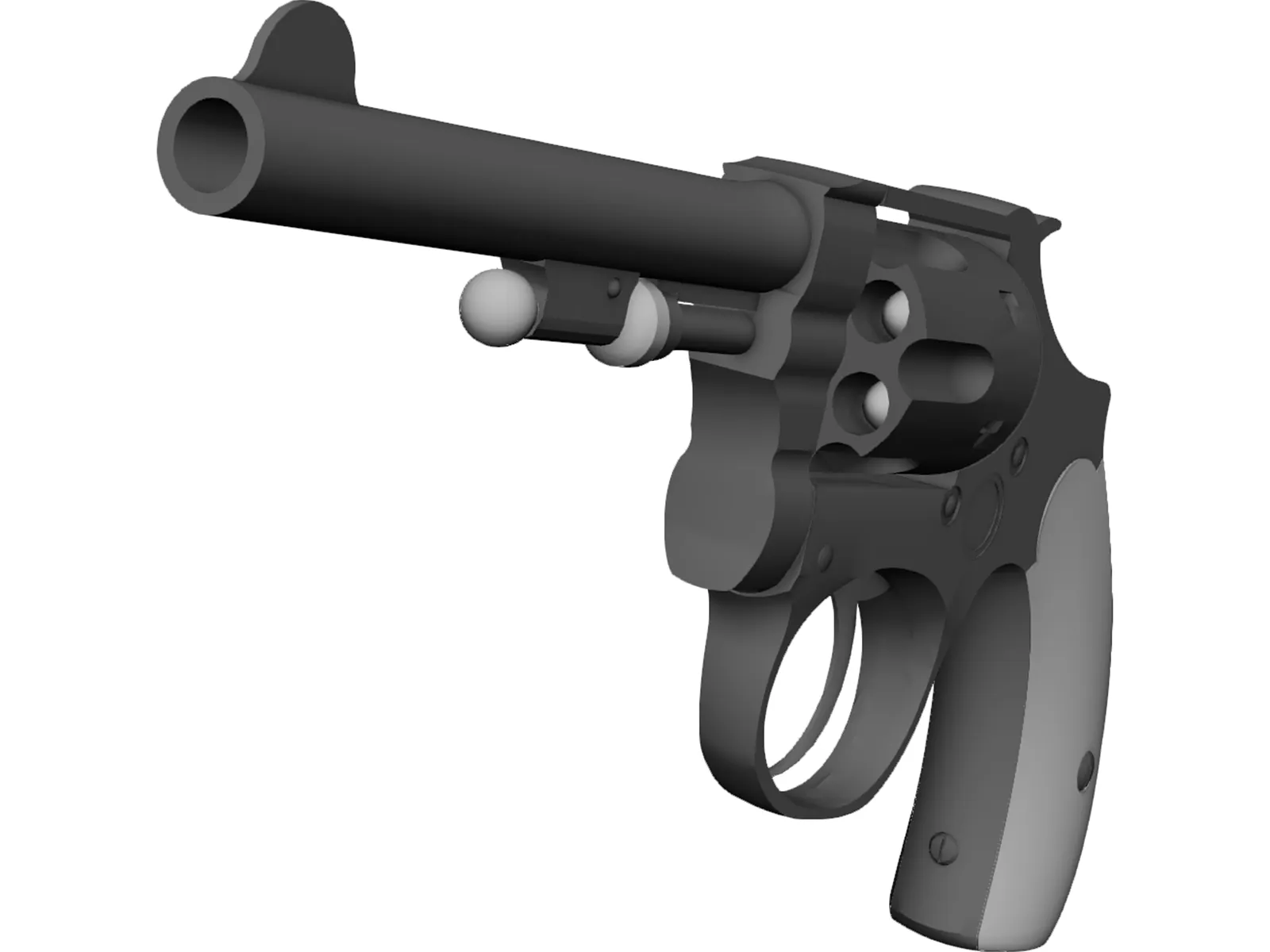 Smith&Wesson Ladysmith 3D Model main preview