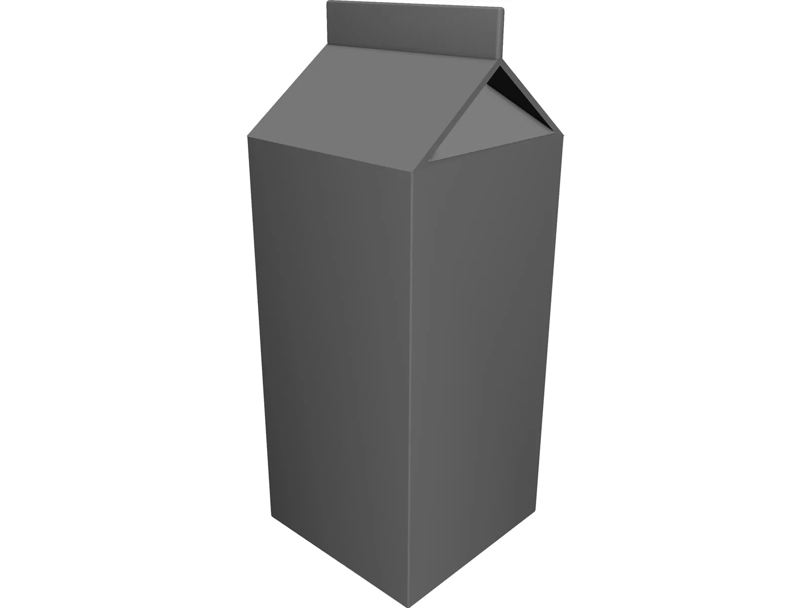 Milk 3D Model main preview