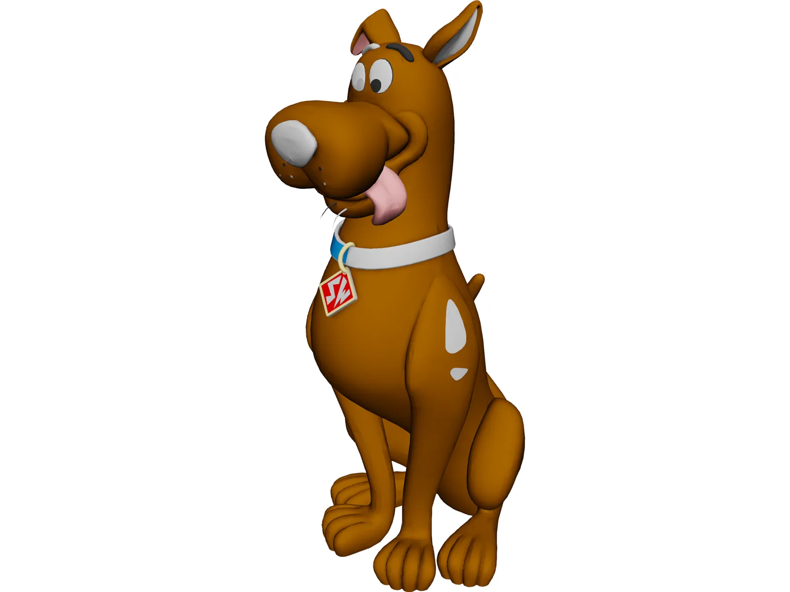 Scooby 3D Model main preview