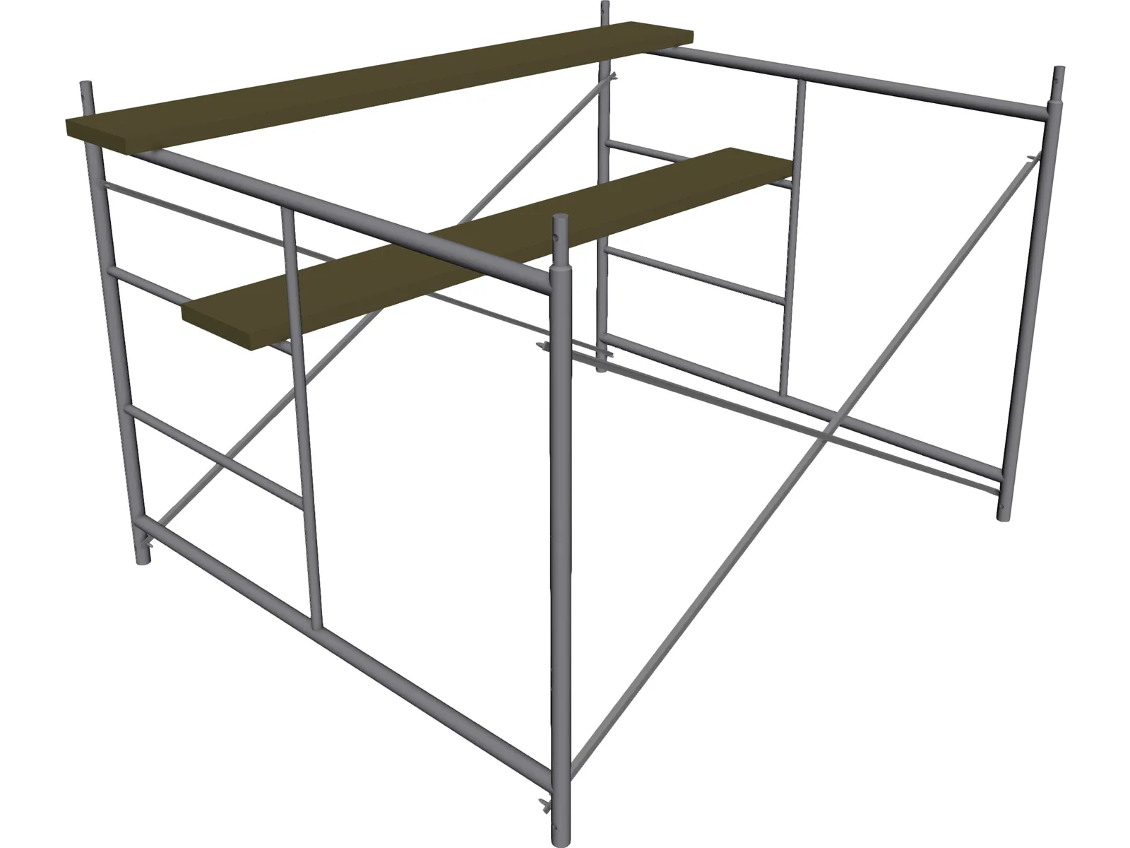 Scaffolding 3D Model main preview