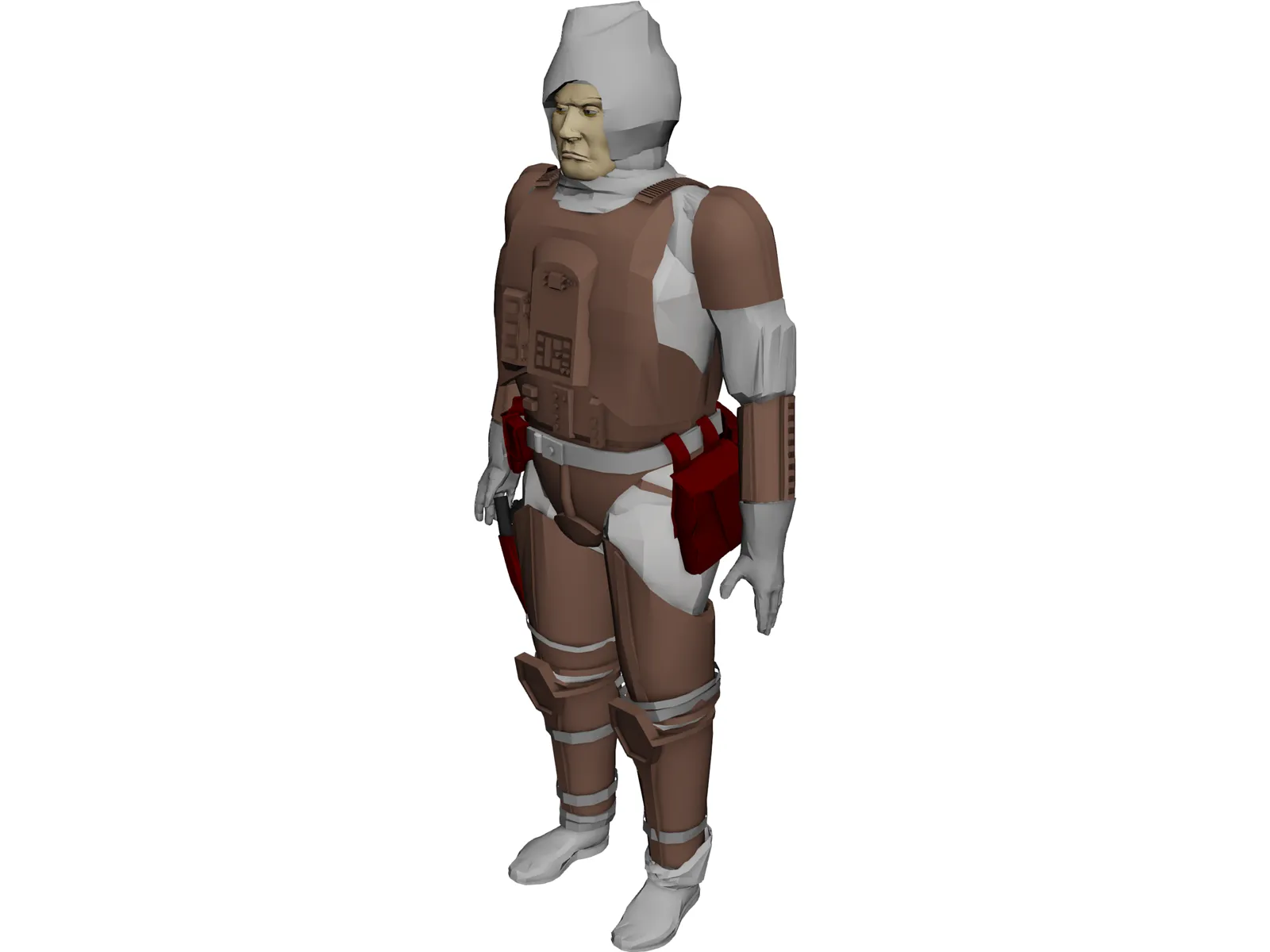Dengar 3D Model main preview