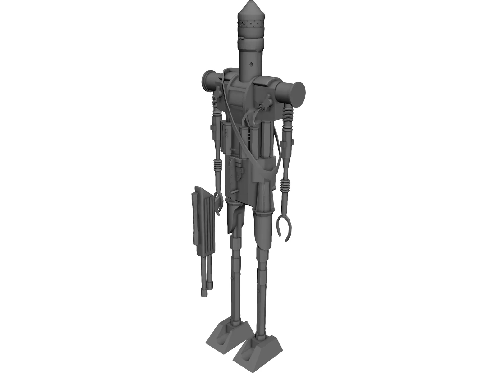 Ig-88 3D Model main preview