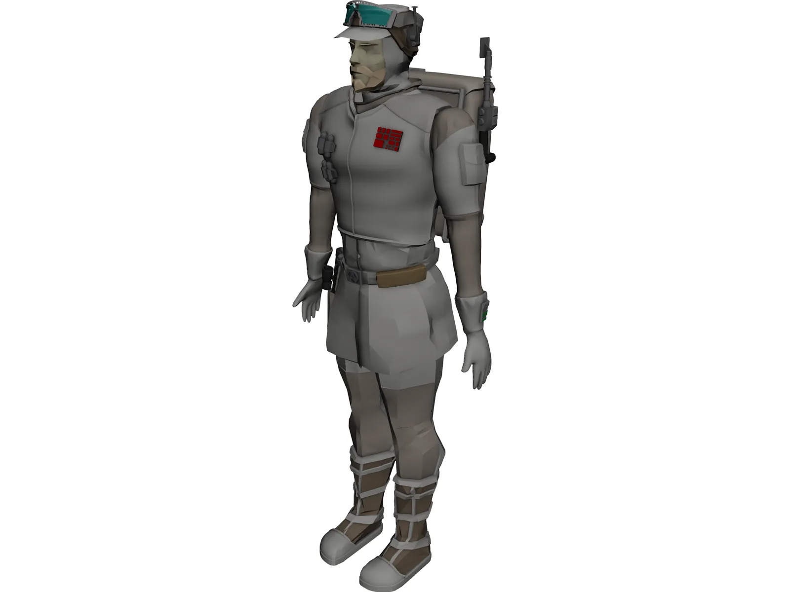 Star Wars Hoth 3D Model main preview