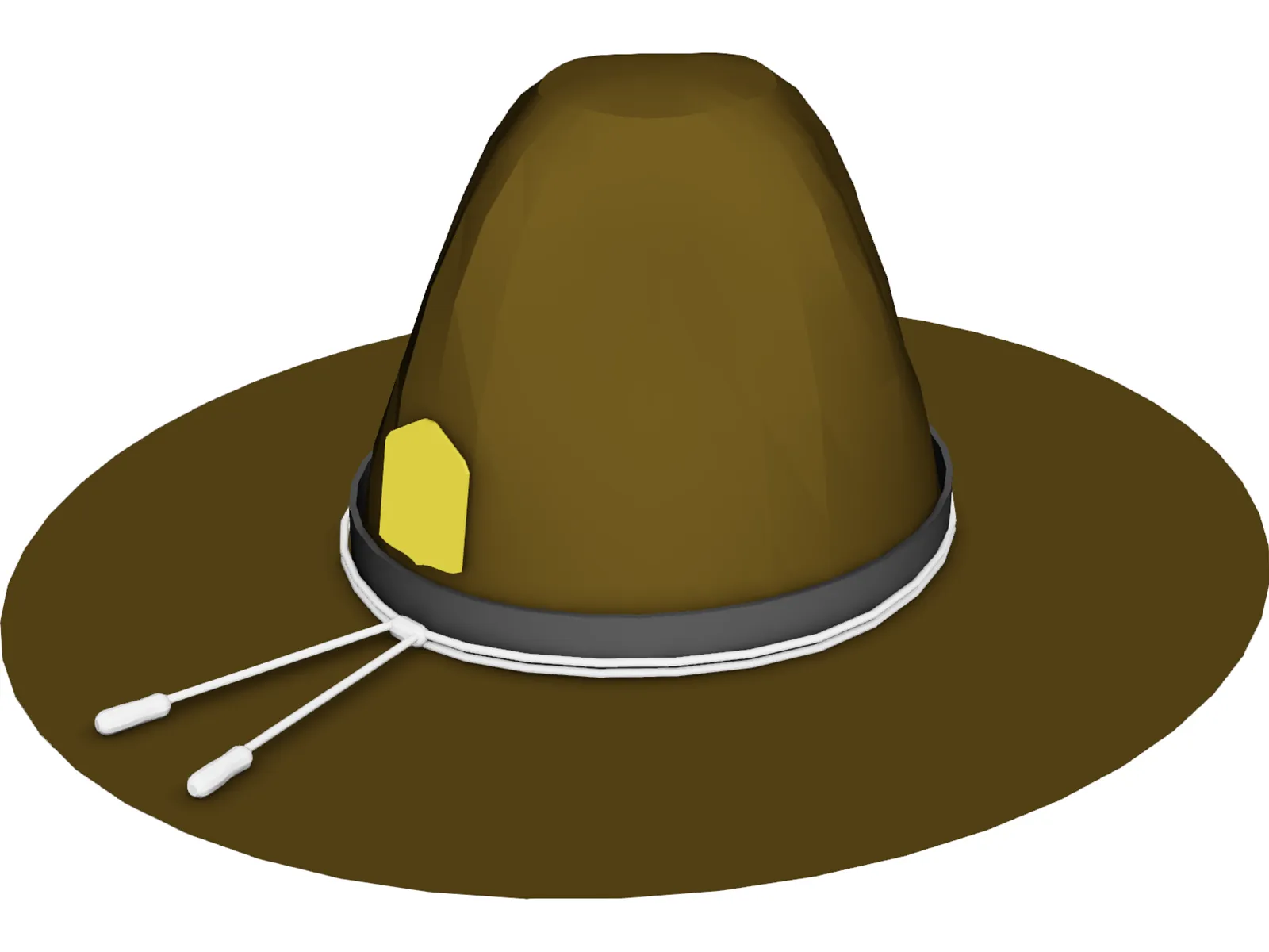 Trooper Hat 3D Model main preview
