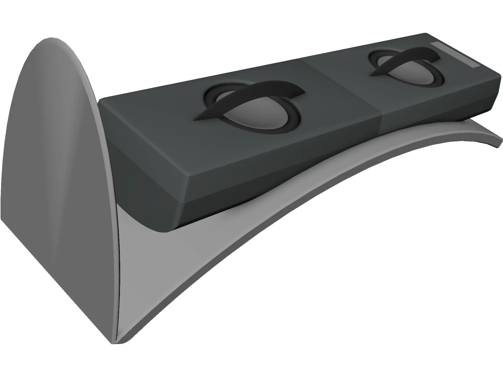 Altec Lansing 2100 Satellite 3D Model main preview
