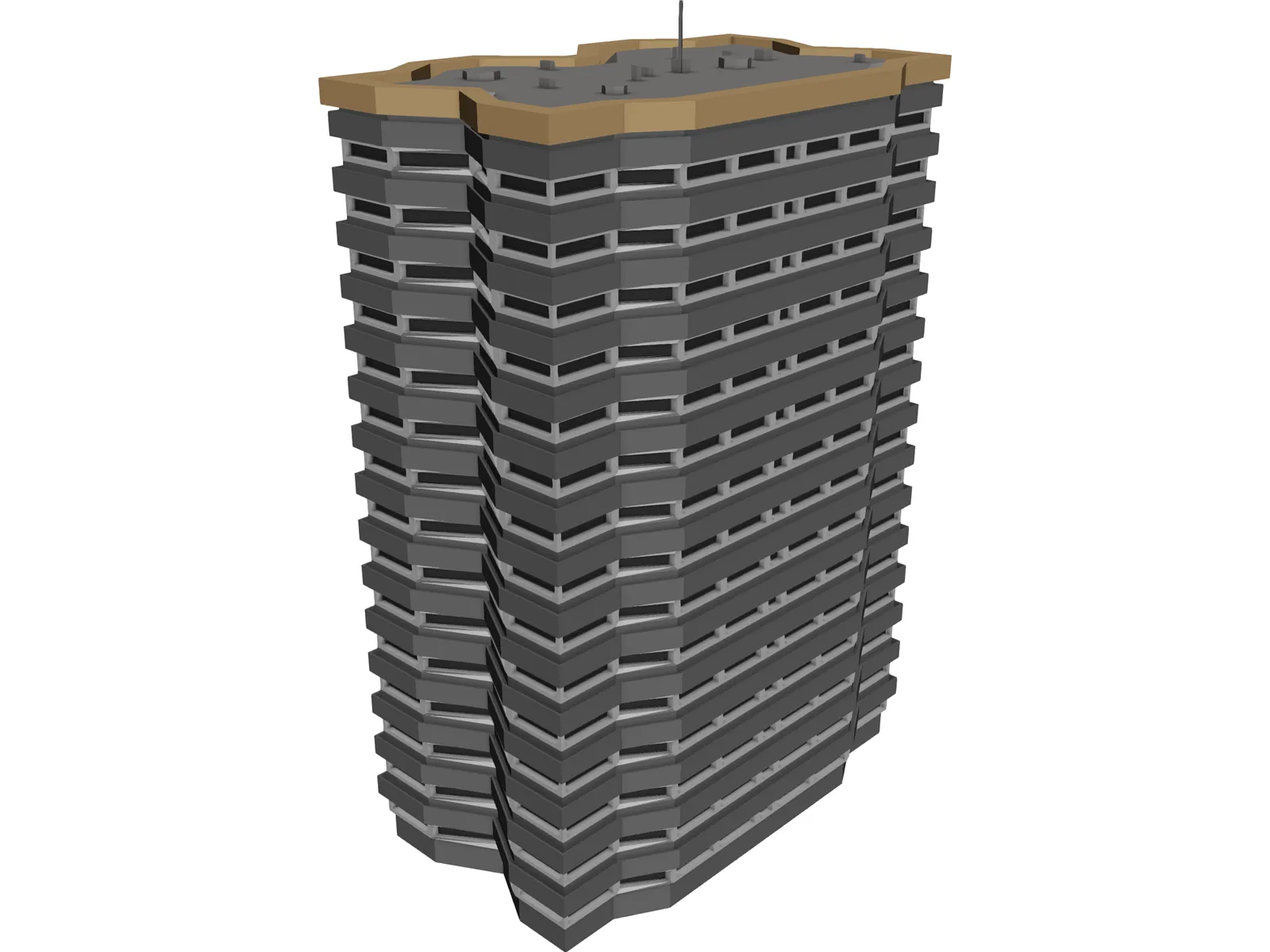 Appartments 3D Model main preview