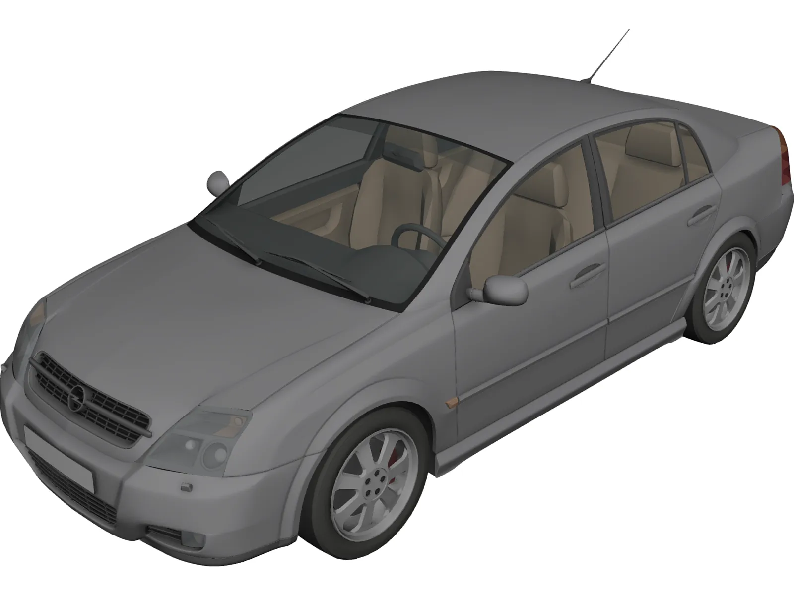 Opel Vectra 3D Model main preview