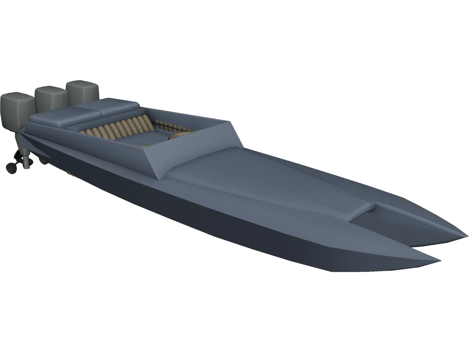 Offshore Cat 3D Model main preview