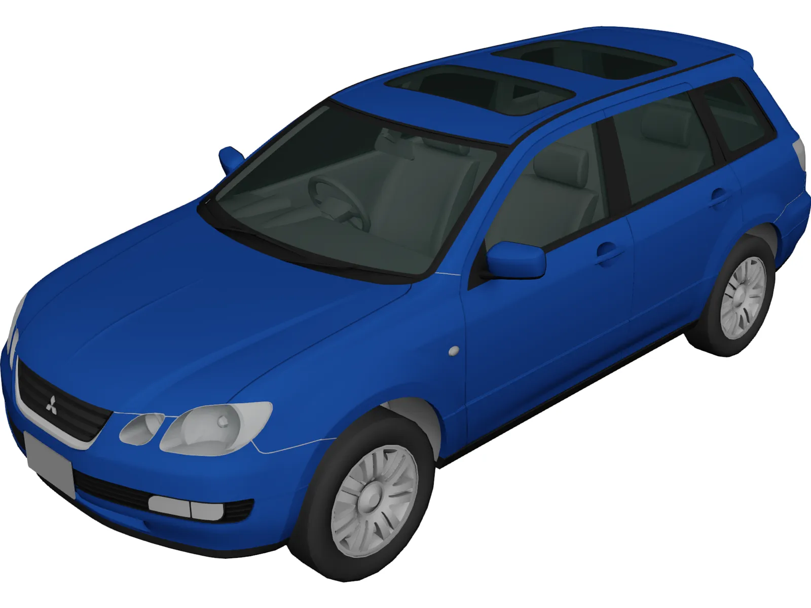 Mitsubishi Airtrek [Japan] 3D Model main preview