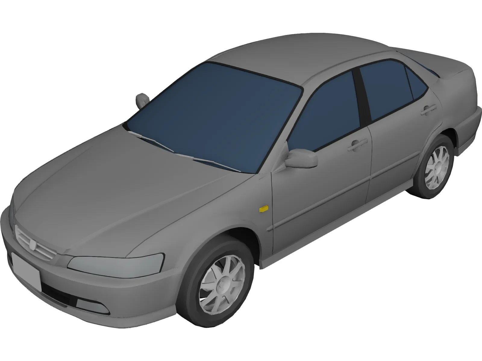 Honda Accord 3D Model main preview
