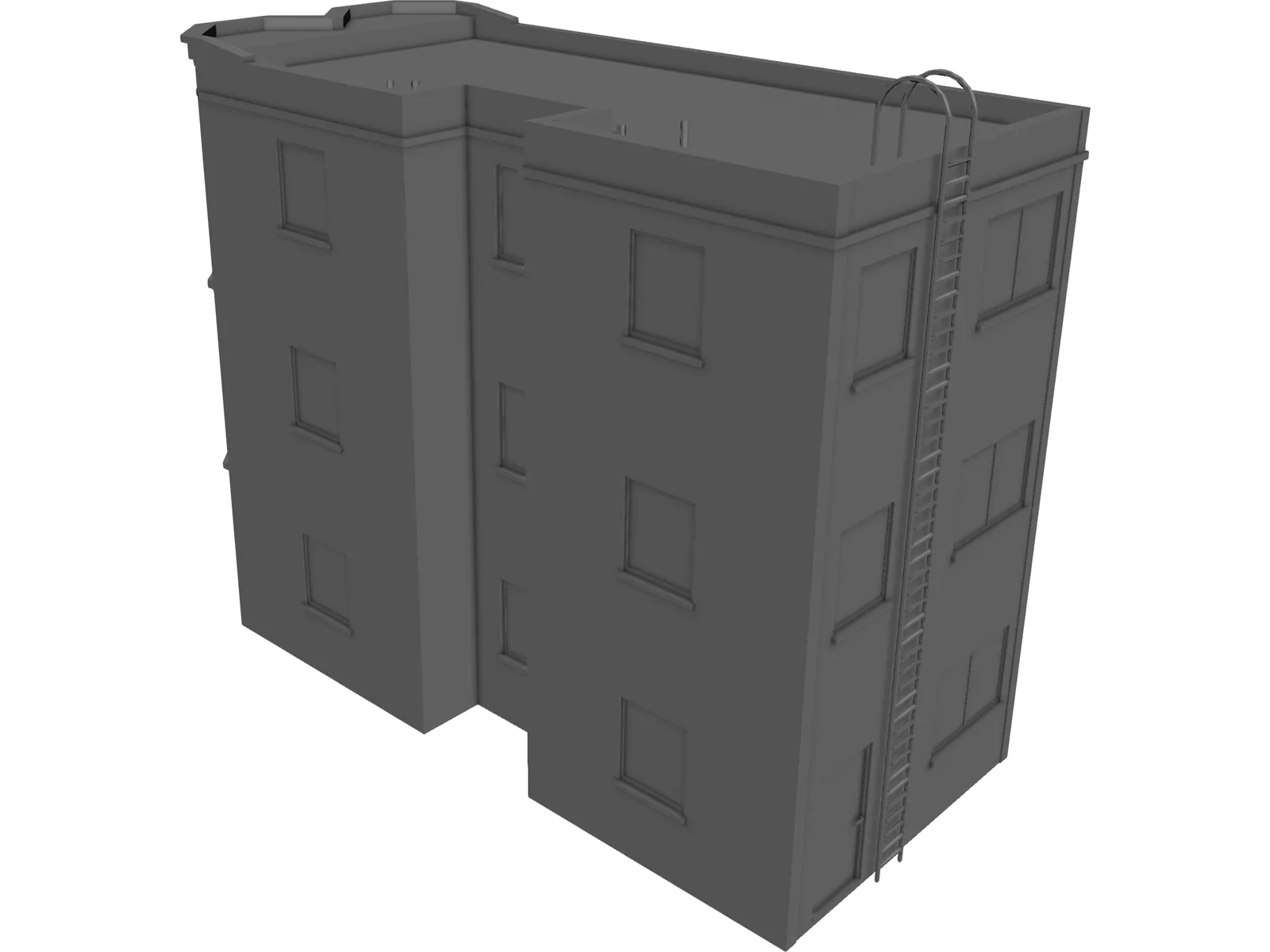 House Telegraph San Francisco 3D Model main preview