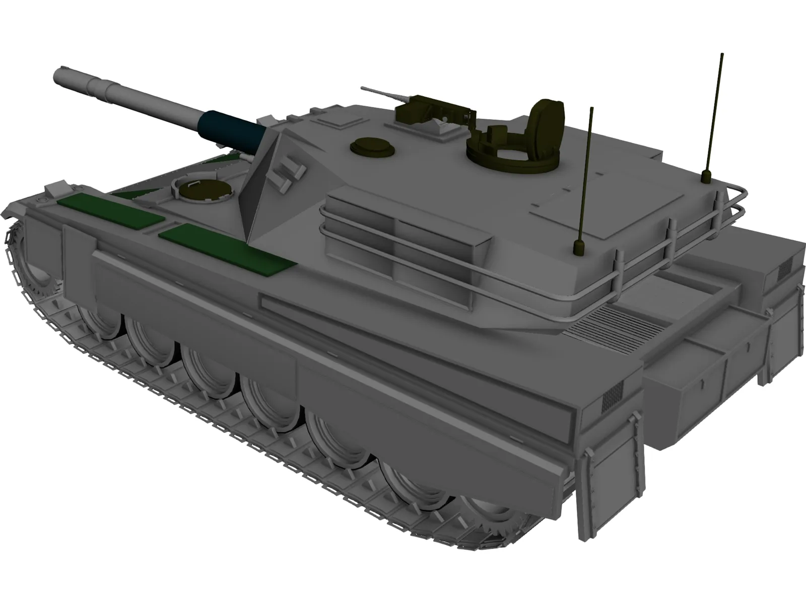 T-903 3D Model main preview