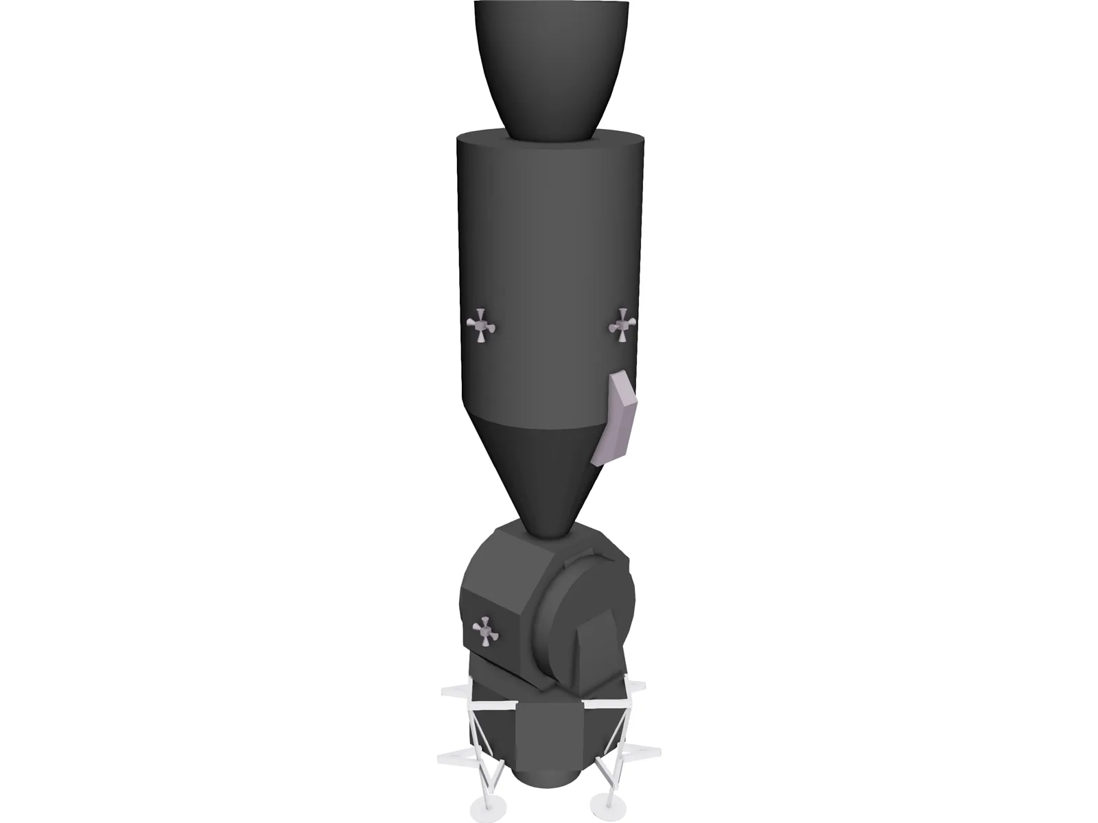 Apollo 13 3D Model main preview