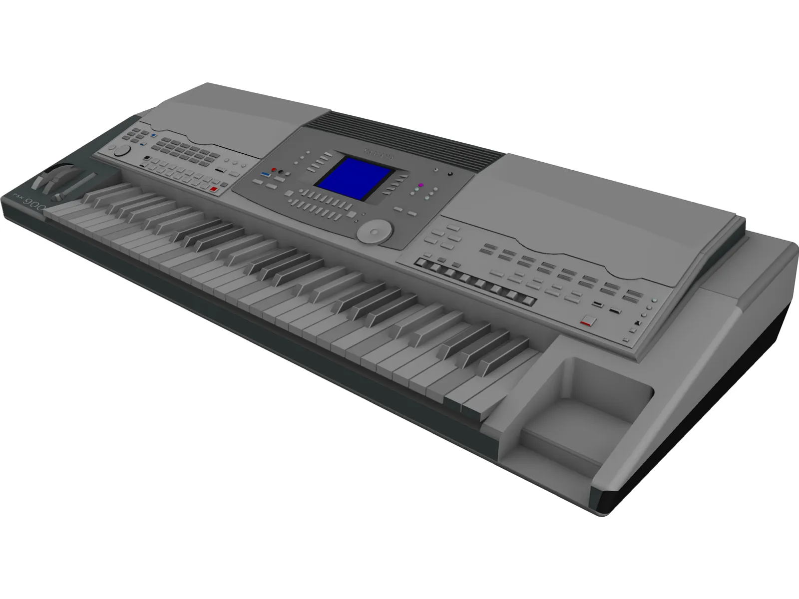 Yamaha PSR 9000 3D Model main preview