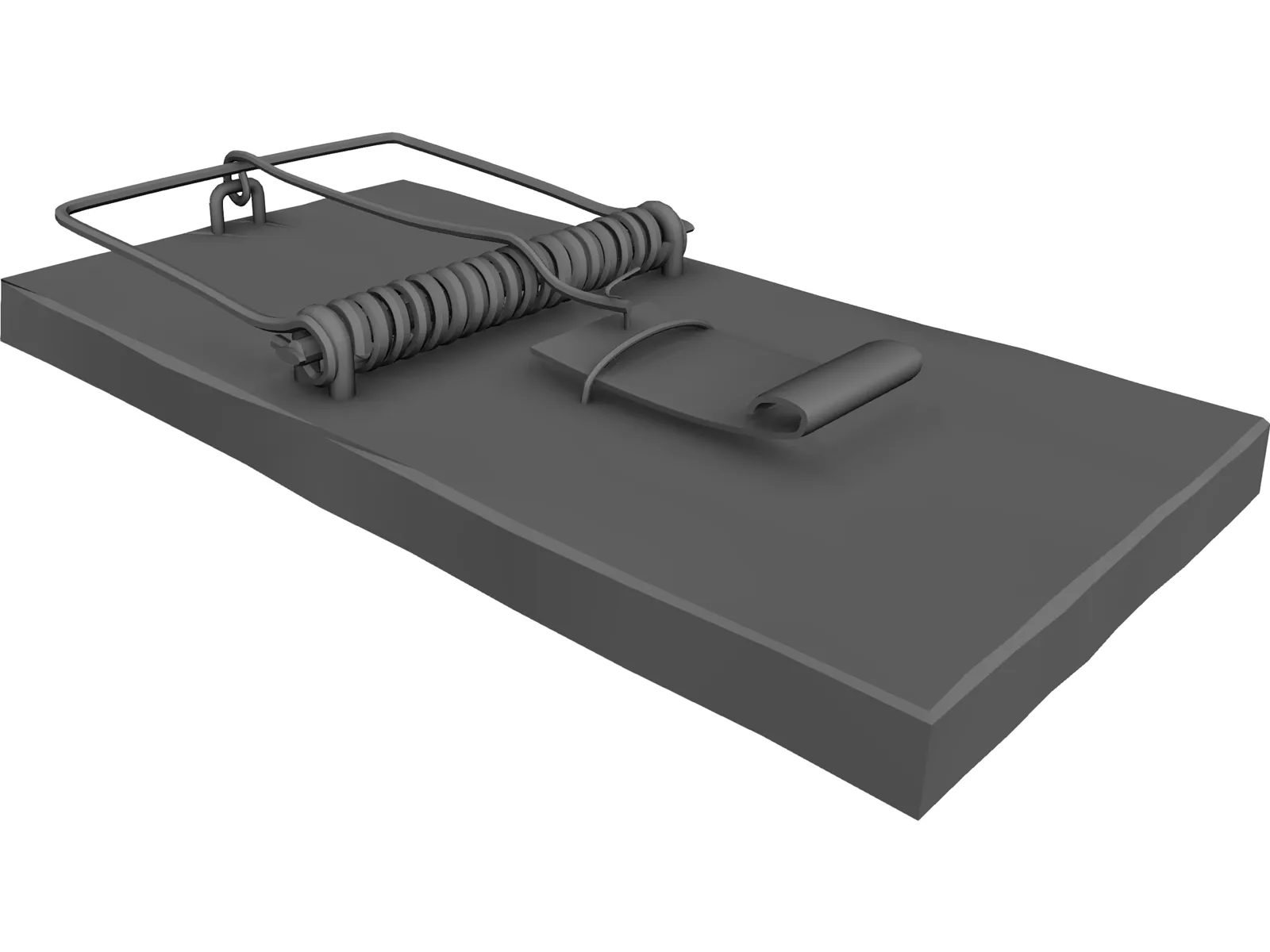 Mousetrap 3D Model main preview