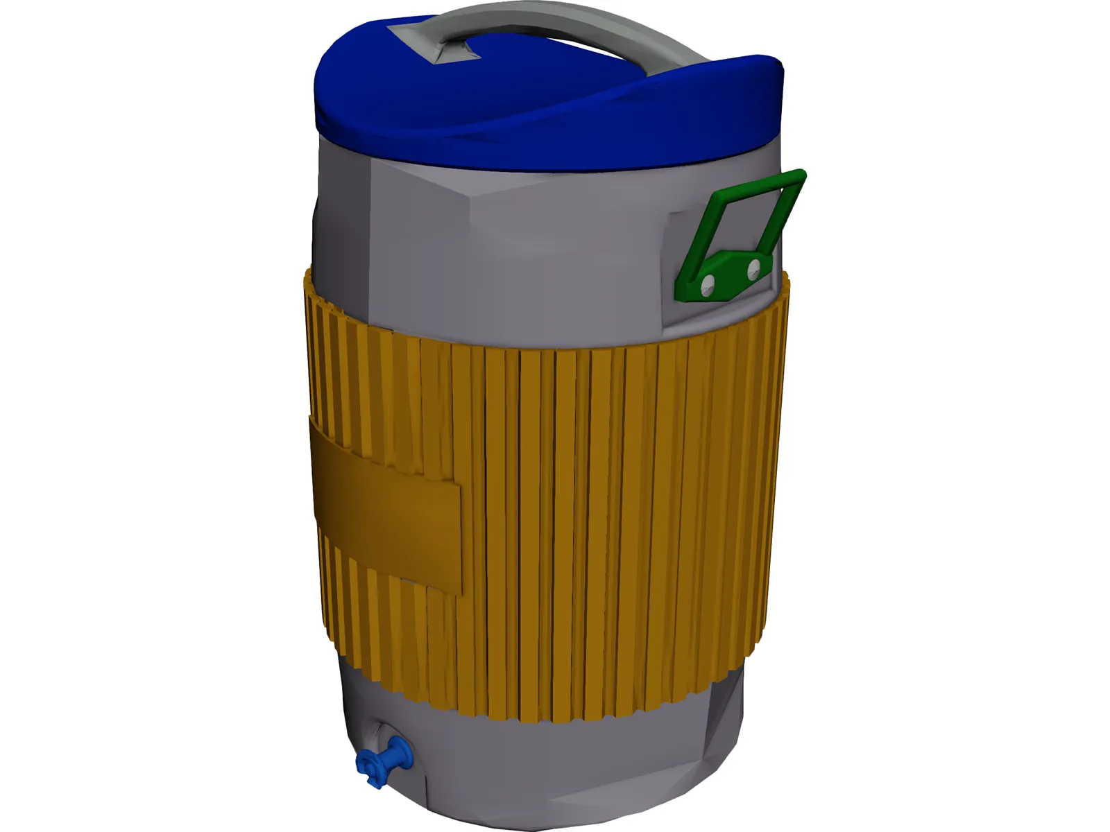 Drink Cooler 3D Model main preview