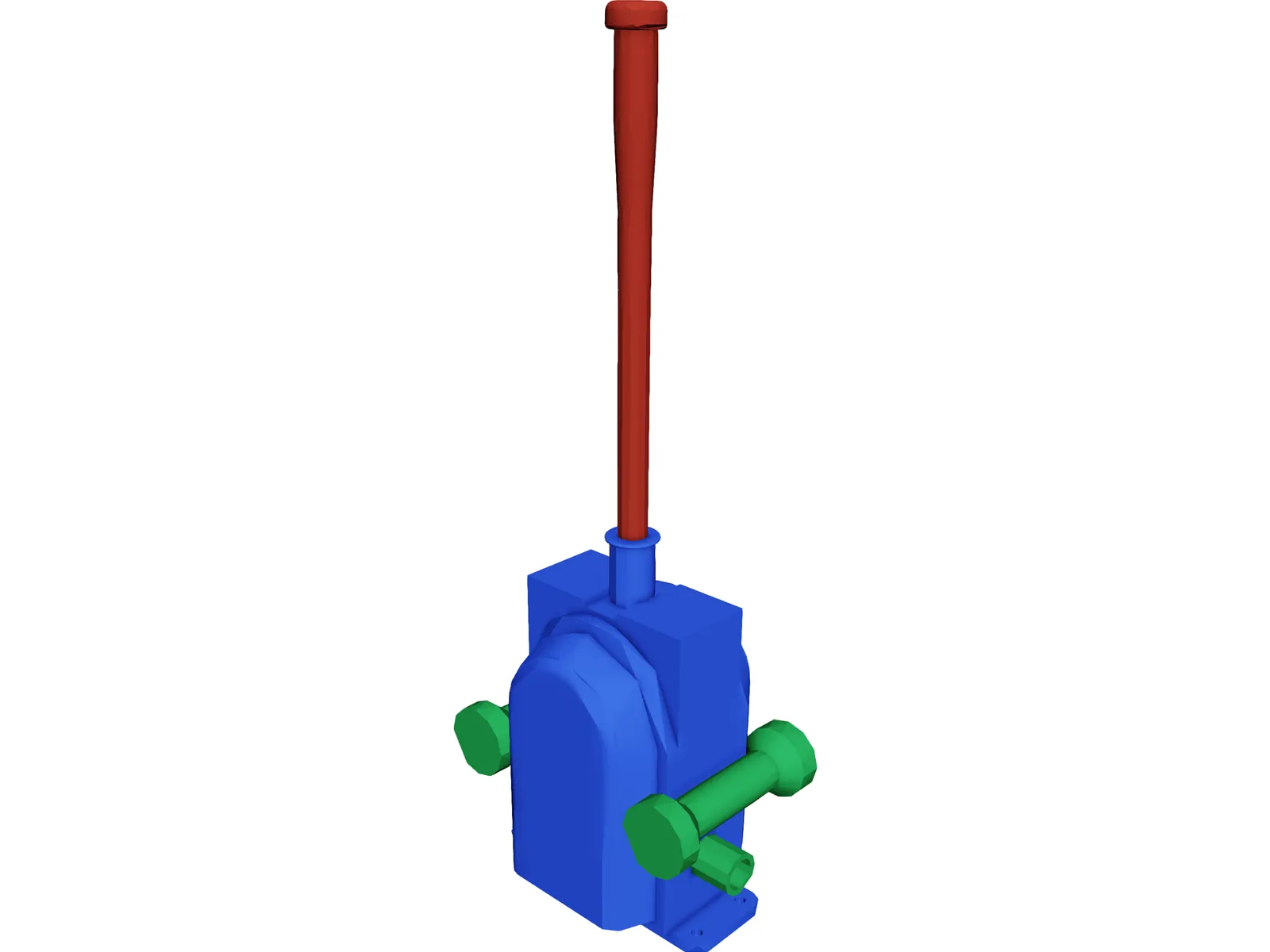 Hand Pump 3D Model main preview