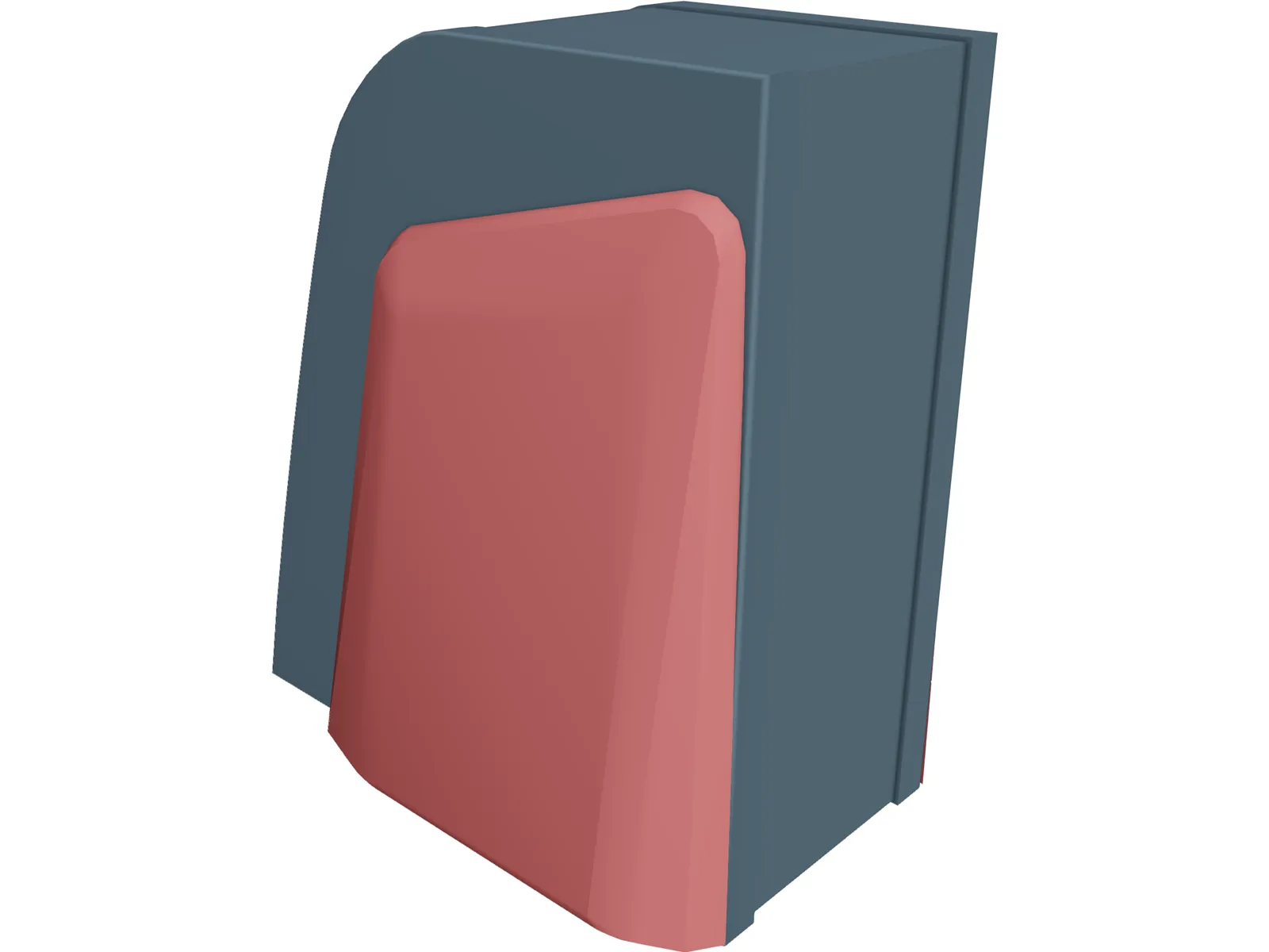 Speaker 3D Model main preview