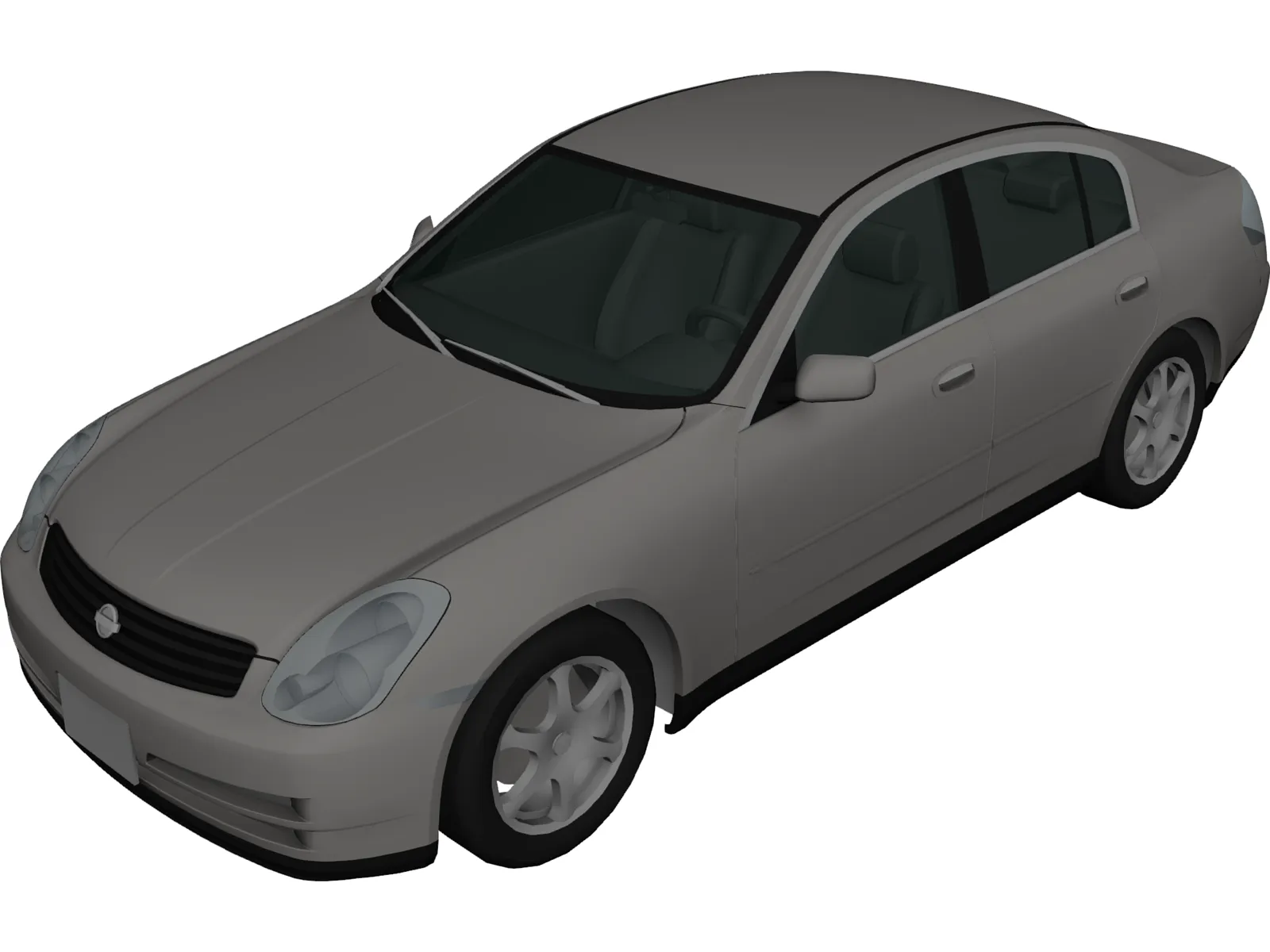 Infiniti G35 (2001) 3D Model main preview