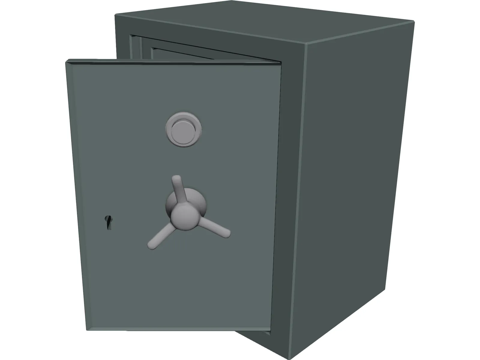 Safe Medium 3D Model main preview