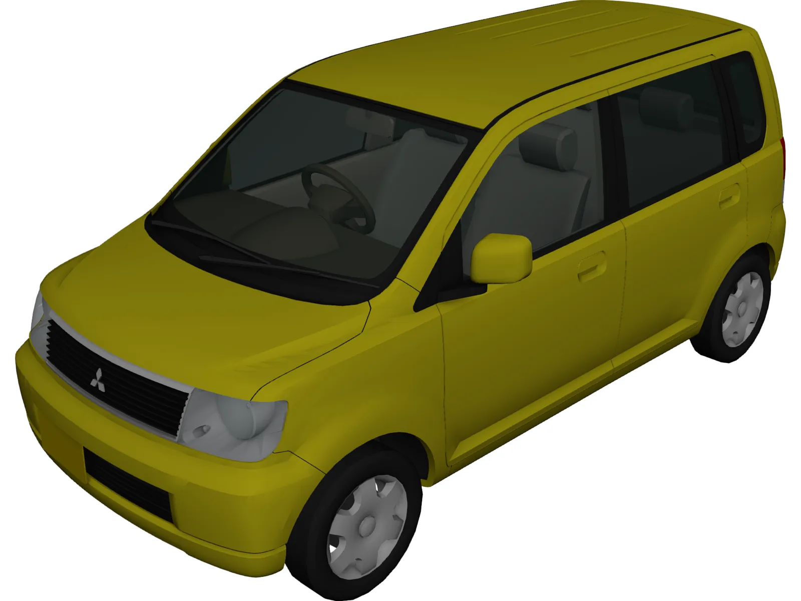 Mitsubishi eK Wagon [Japan] 3D Model main preview