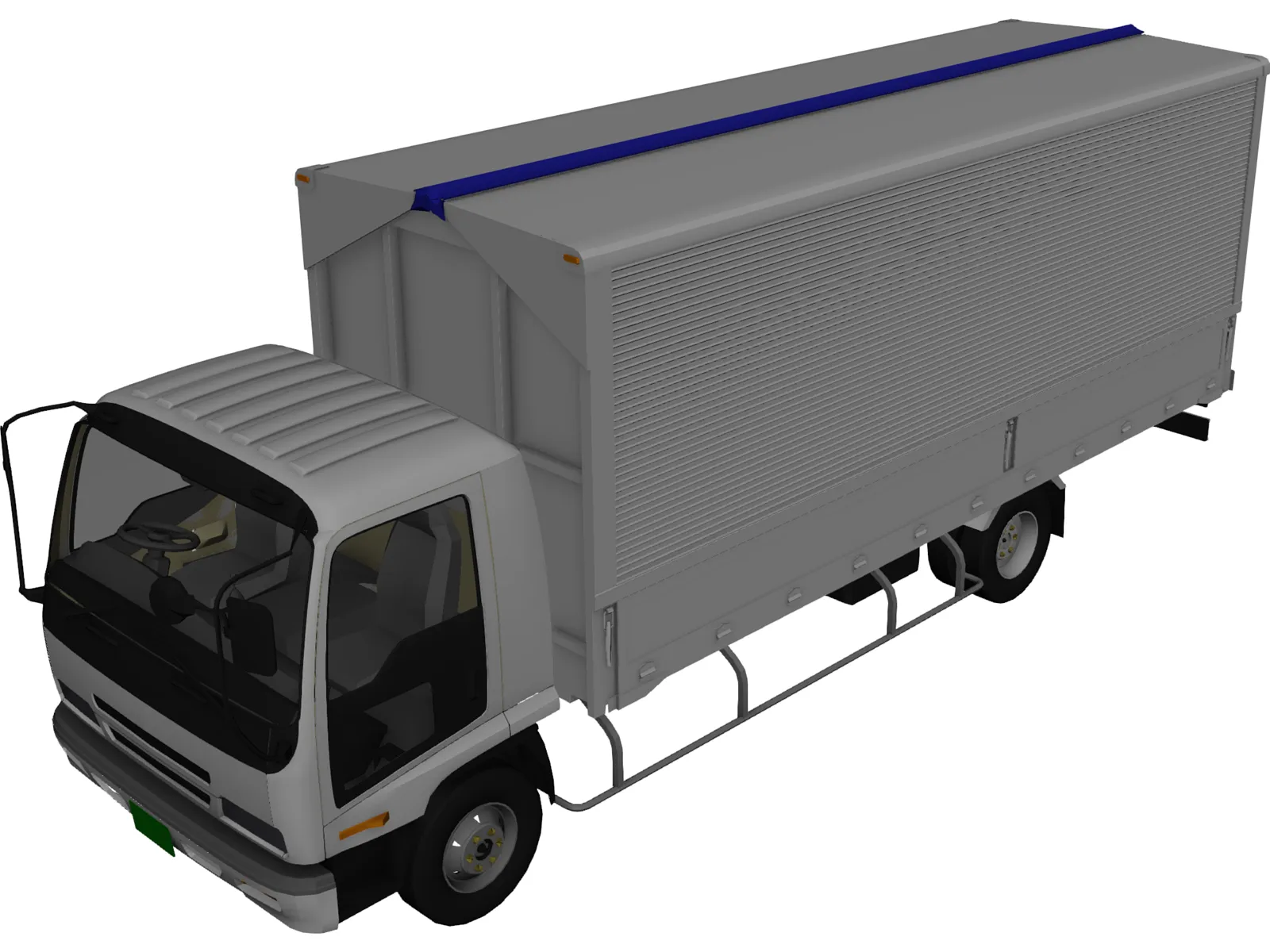 Isuzu Forward V 3D Model main preview