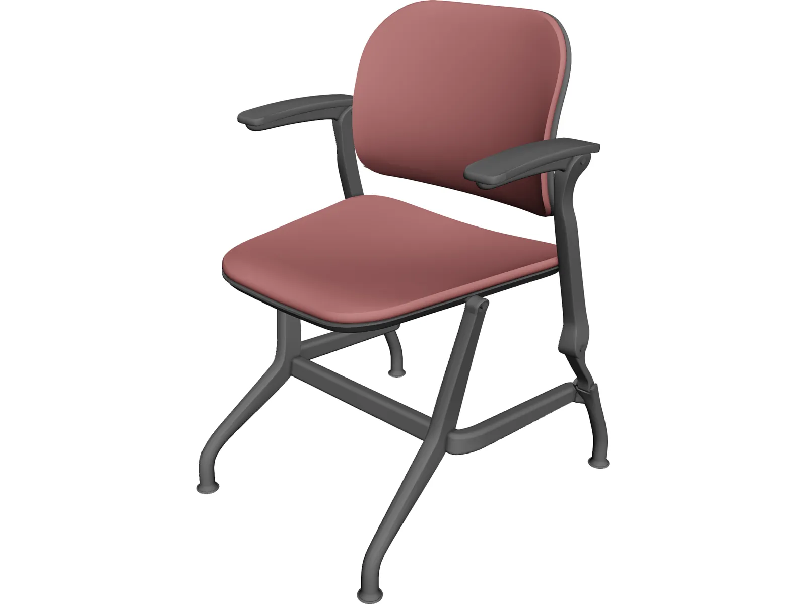 Steelcase Cachet Chair 3D Model main preview
