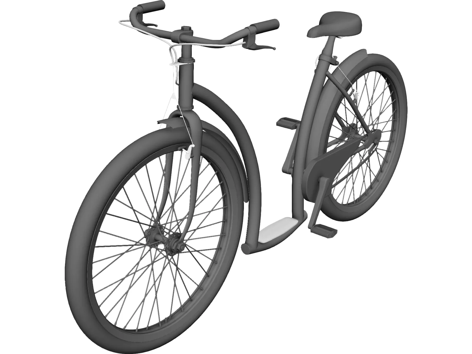 Bicycle 3D Model main preview