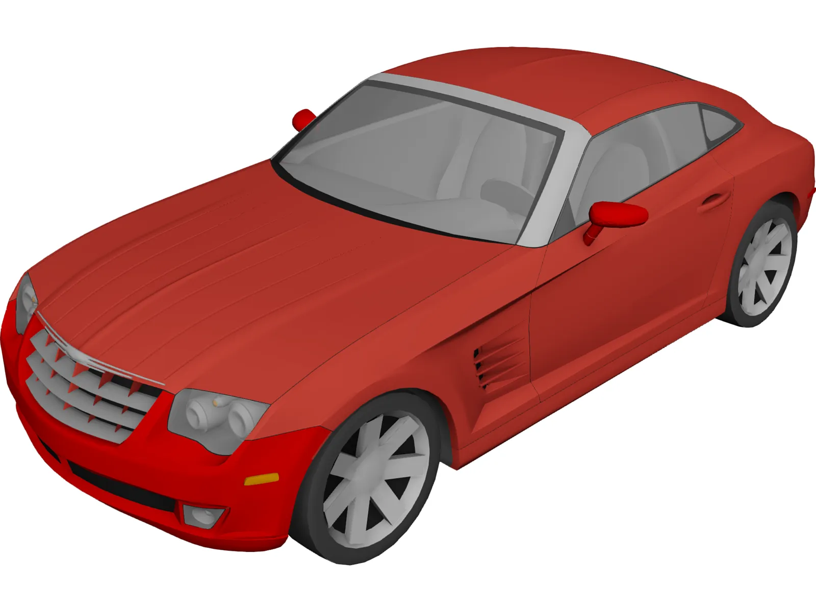 Chrysler Crossfire (2005) 3D Model main preview