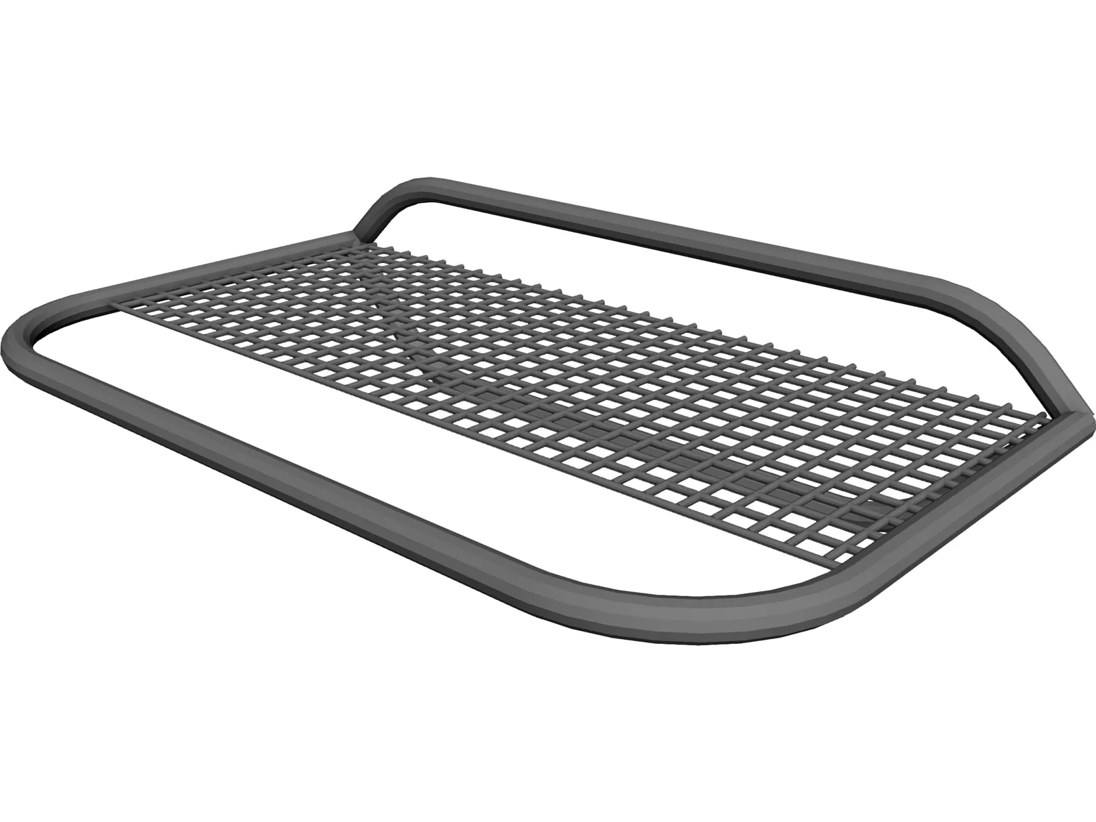 Crush Barrier 1.5m 3D Model main preview