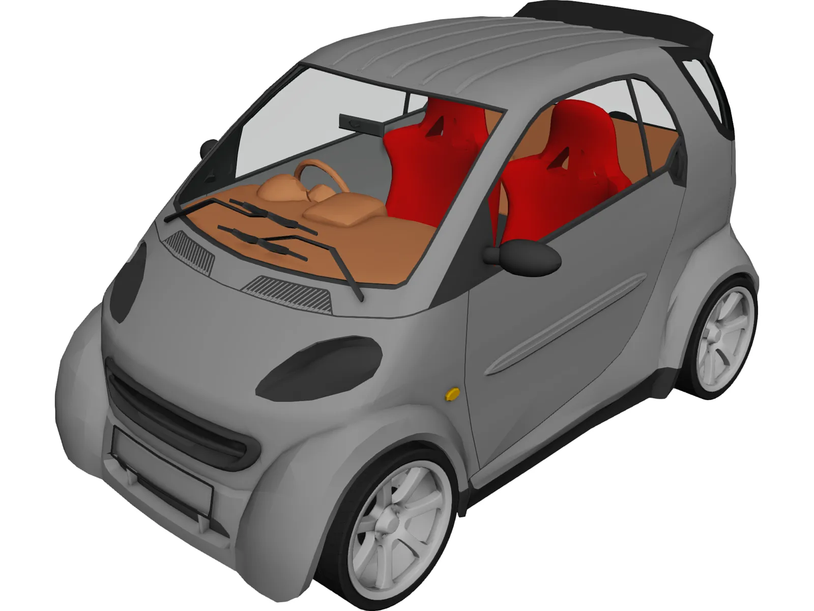 SMART [Tuned] 3D Model main preview