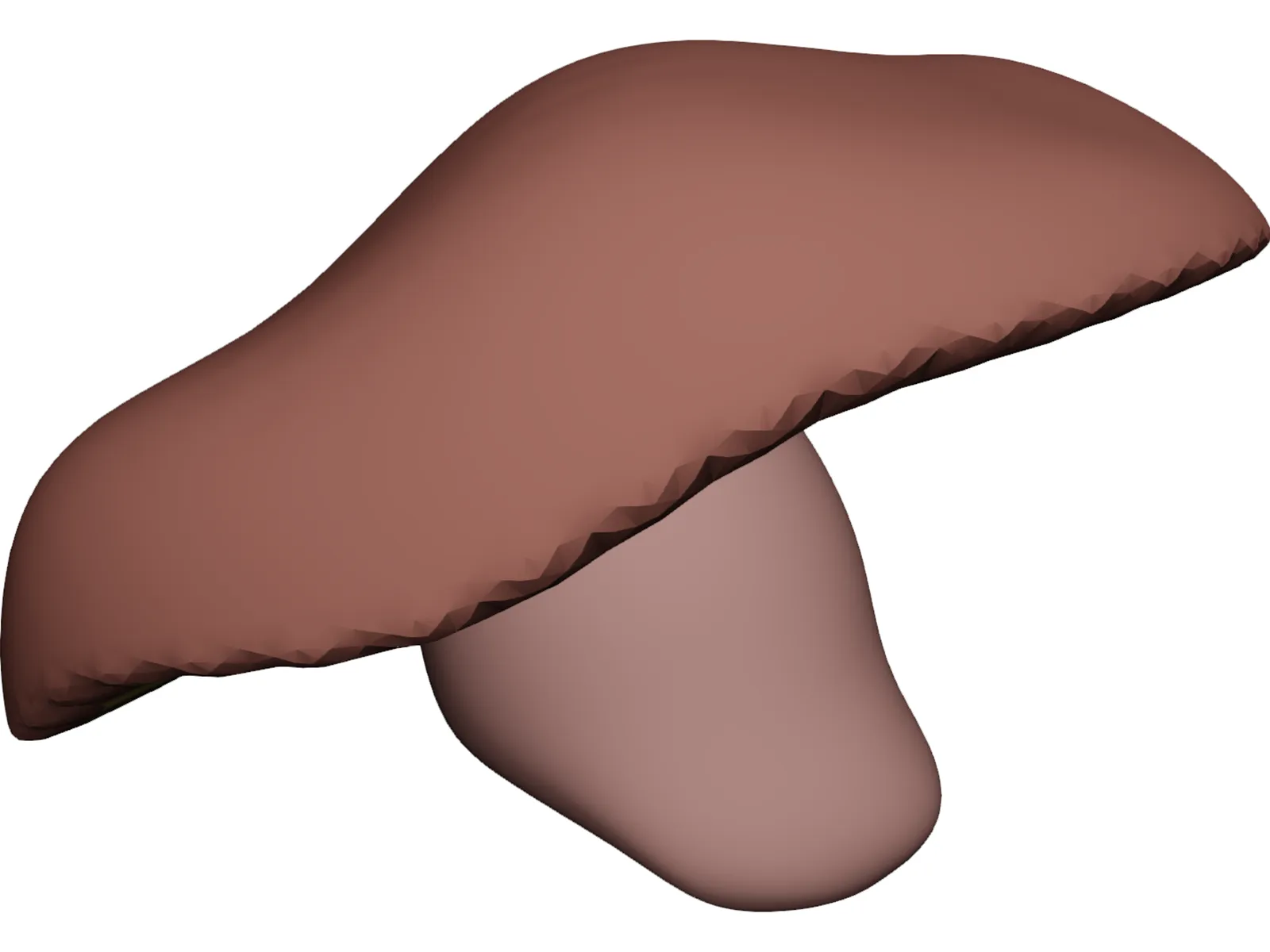 Mushroom 3D Model main preview
