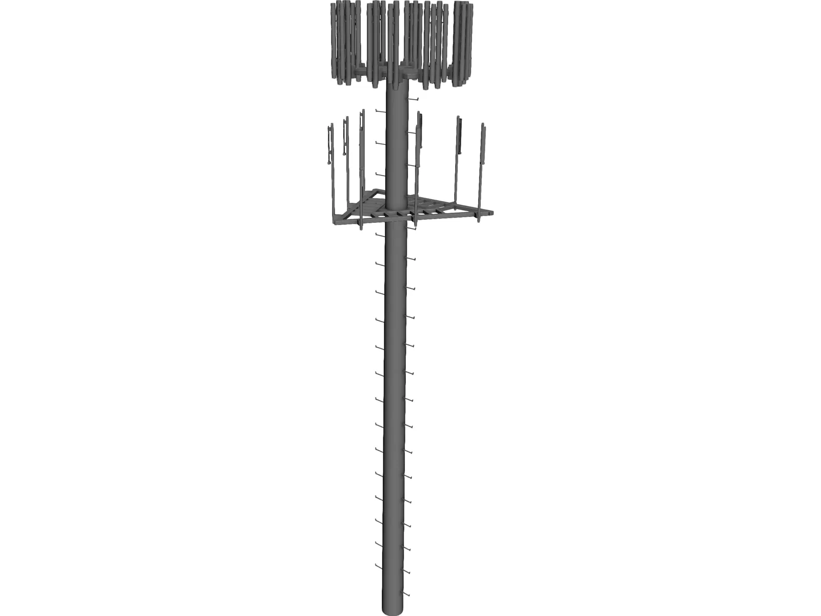Cell Phone Tower 3D Model main preview