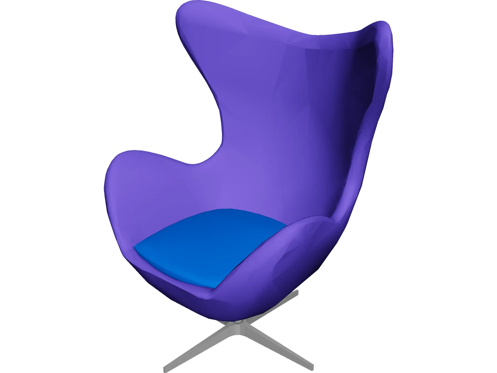 Egg Chair 3316 [Arne Jacobsen Classic] 3D Model main preview