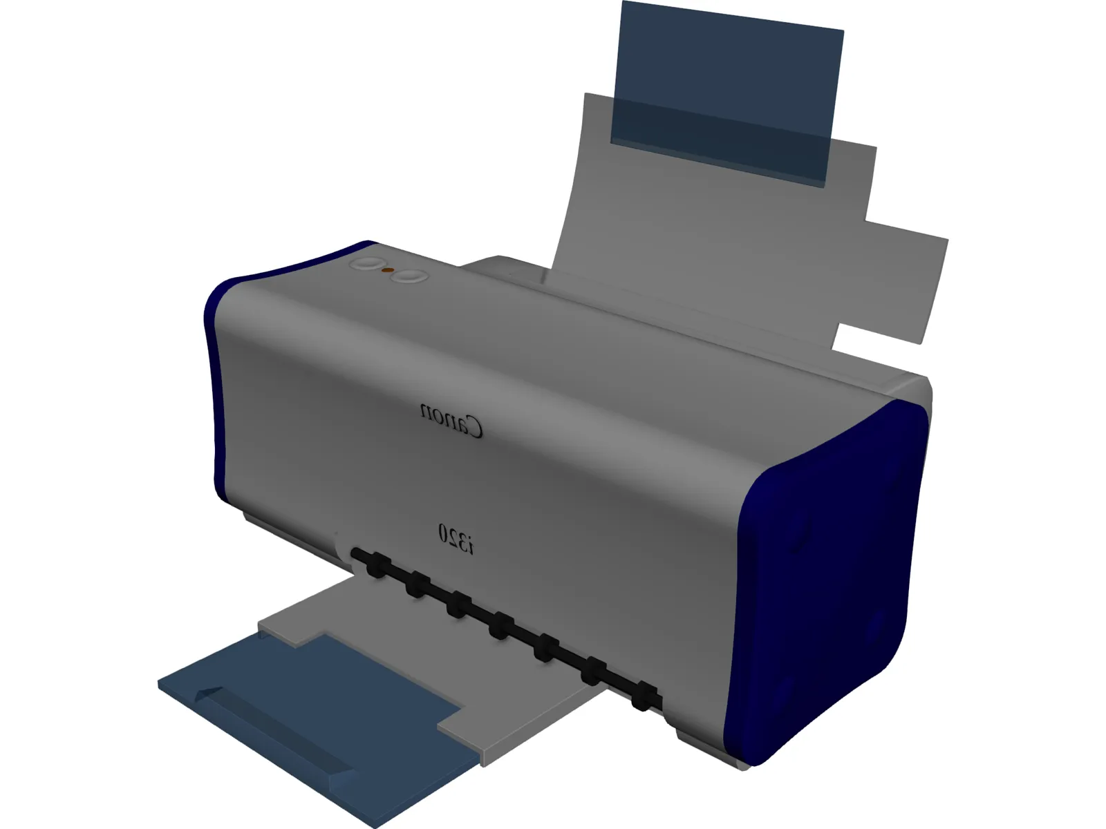 Canon Desktop Printer i320 3D Model main preview