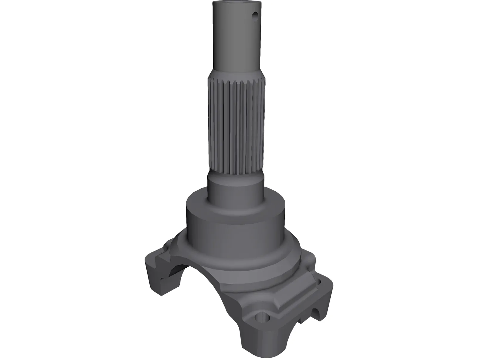 Transmission Yoke - Driveshaft 3D Model main preview