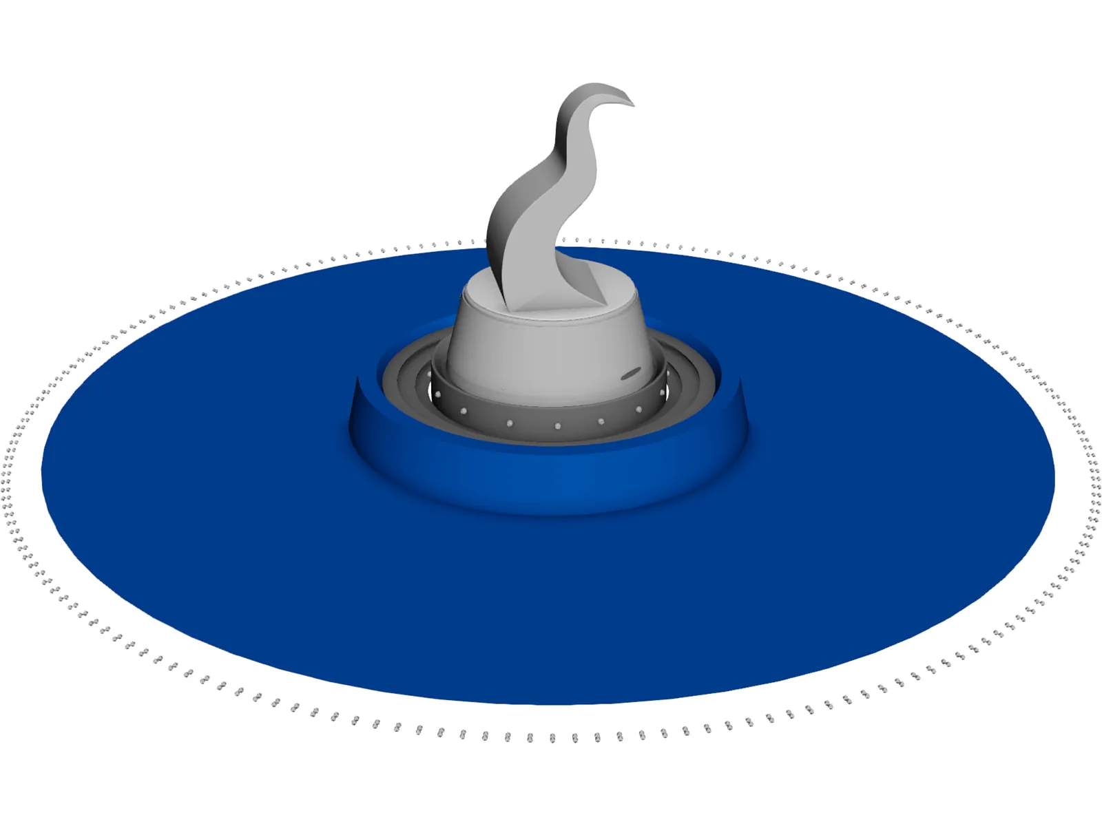 Thropy 3D Model main preview