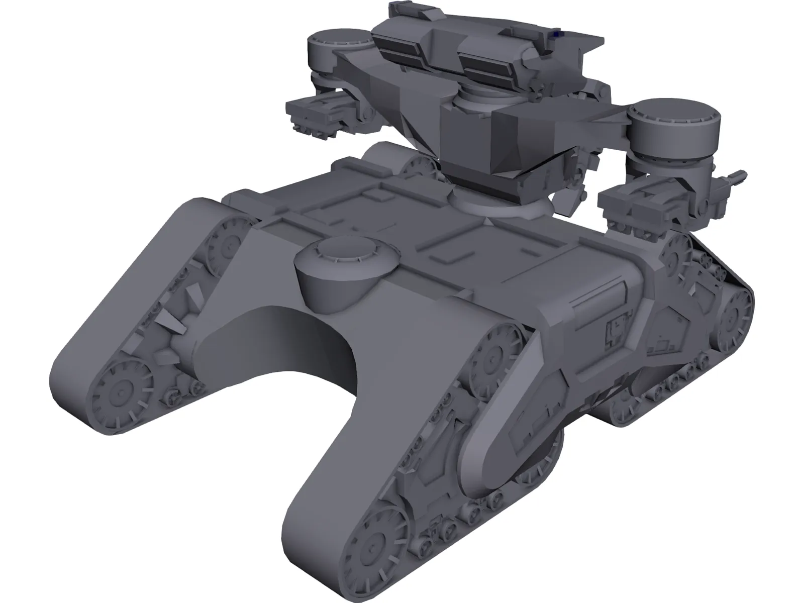 Terminator HK Goliath 3D Model main preview
