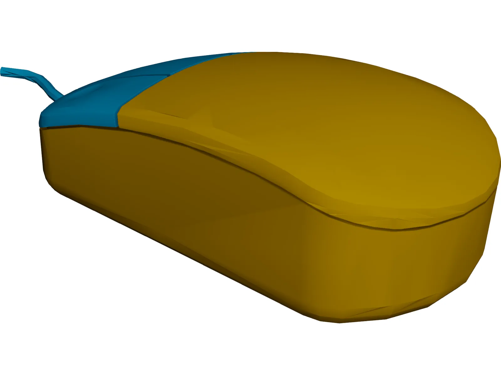 Computer Mouse 3D Model main preview