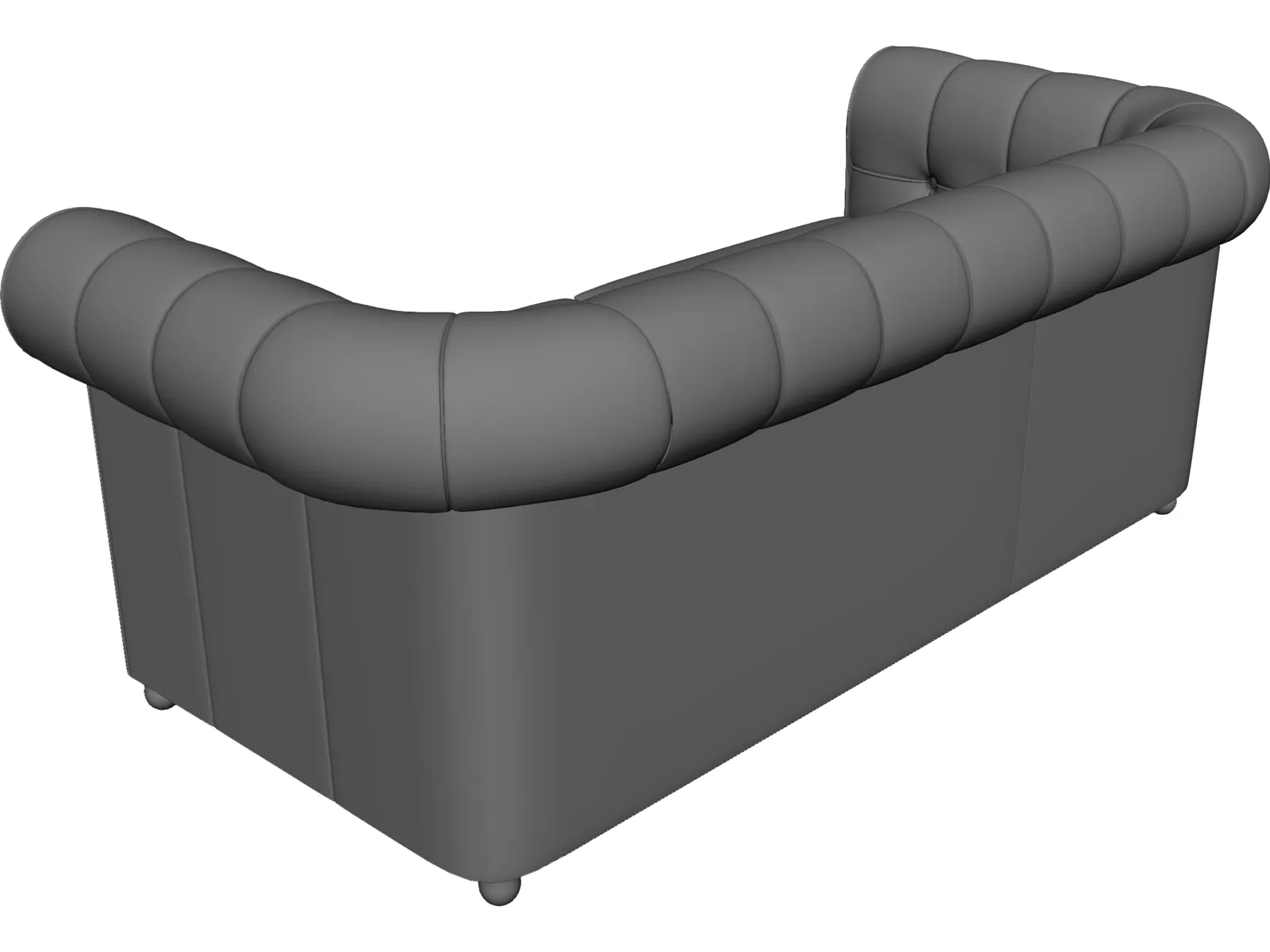 Couch 3D Model main preview