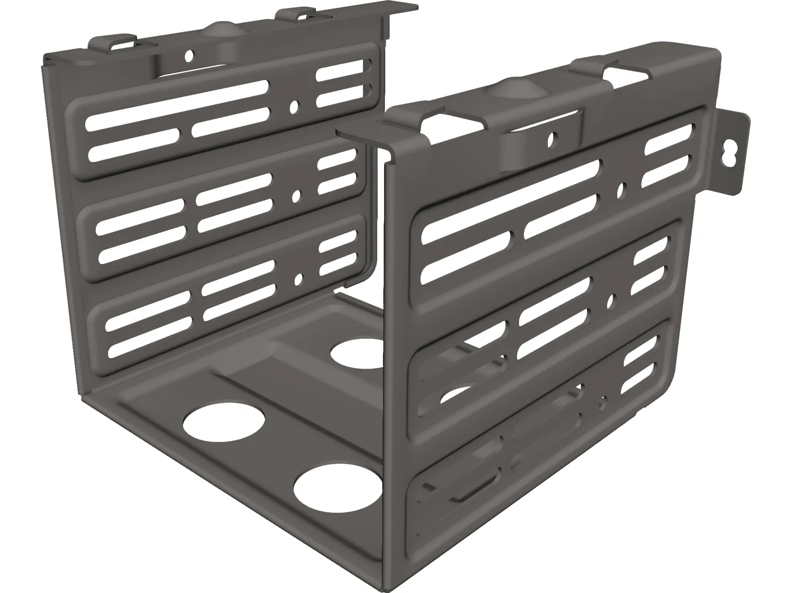 HDD Holder 3D Model main preview