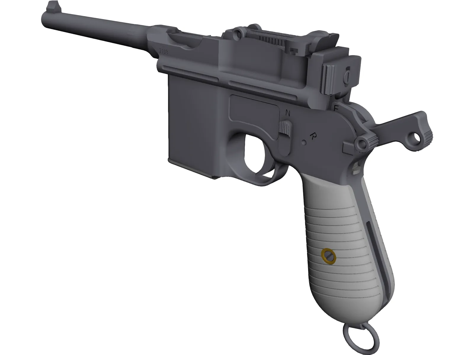 Mauser 711 3D Model main preview