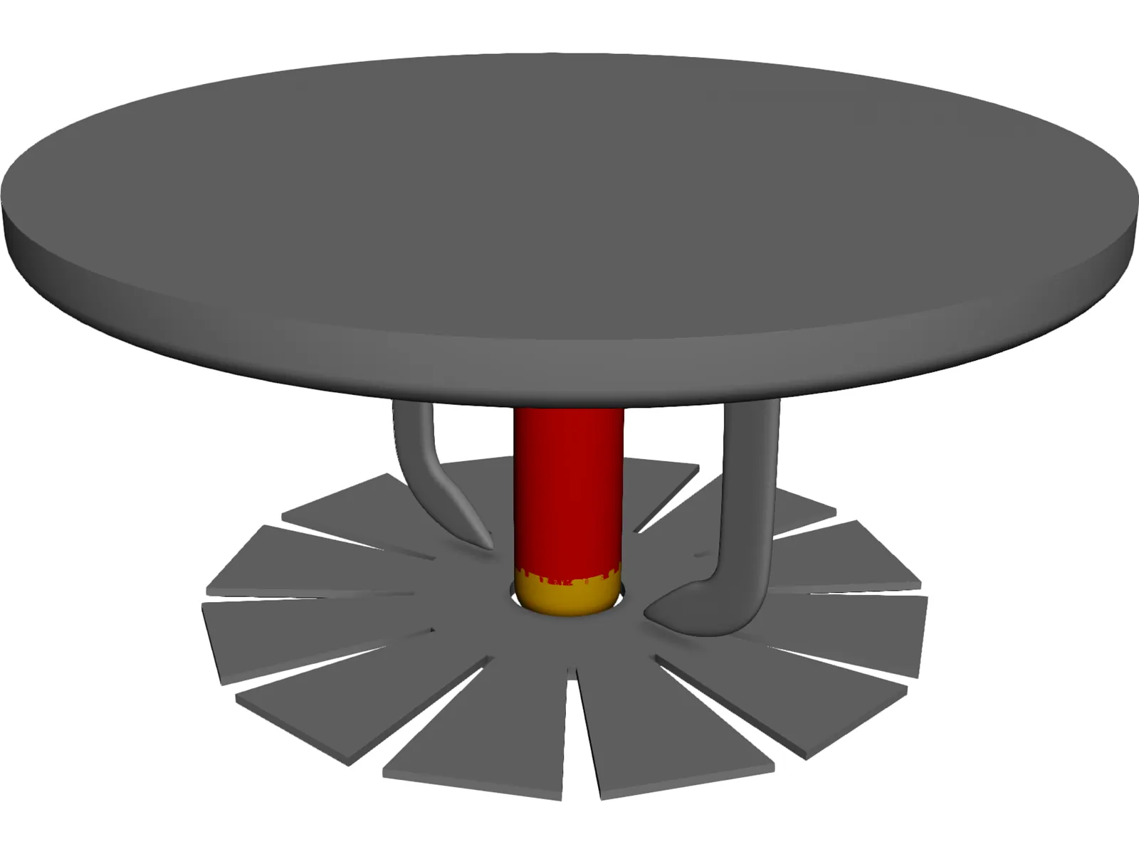 Fire Sprinkler 3D Model main preview