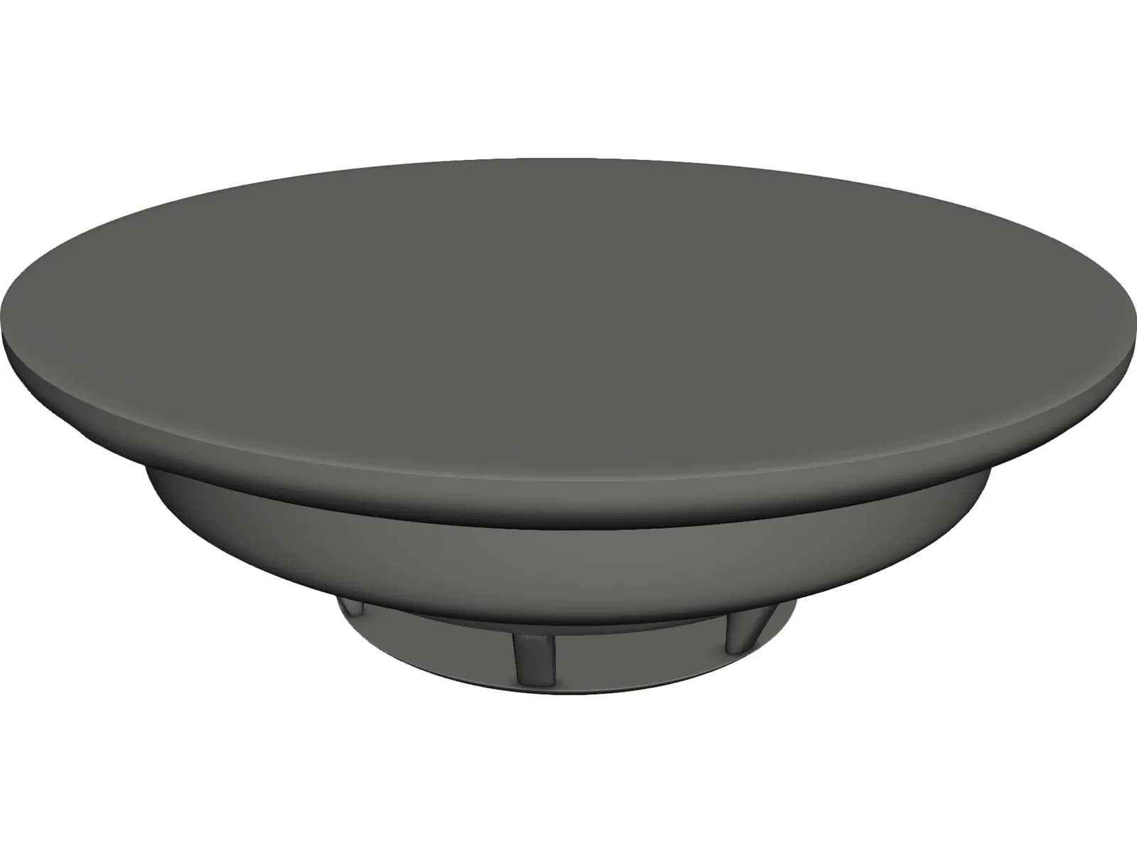Fire Detector 3D Model main preview
