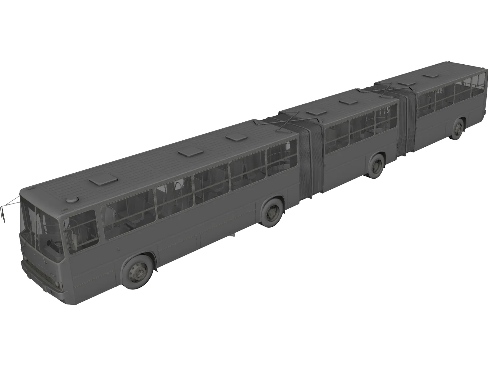 Ikarus 293 3D Model main preview