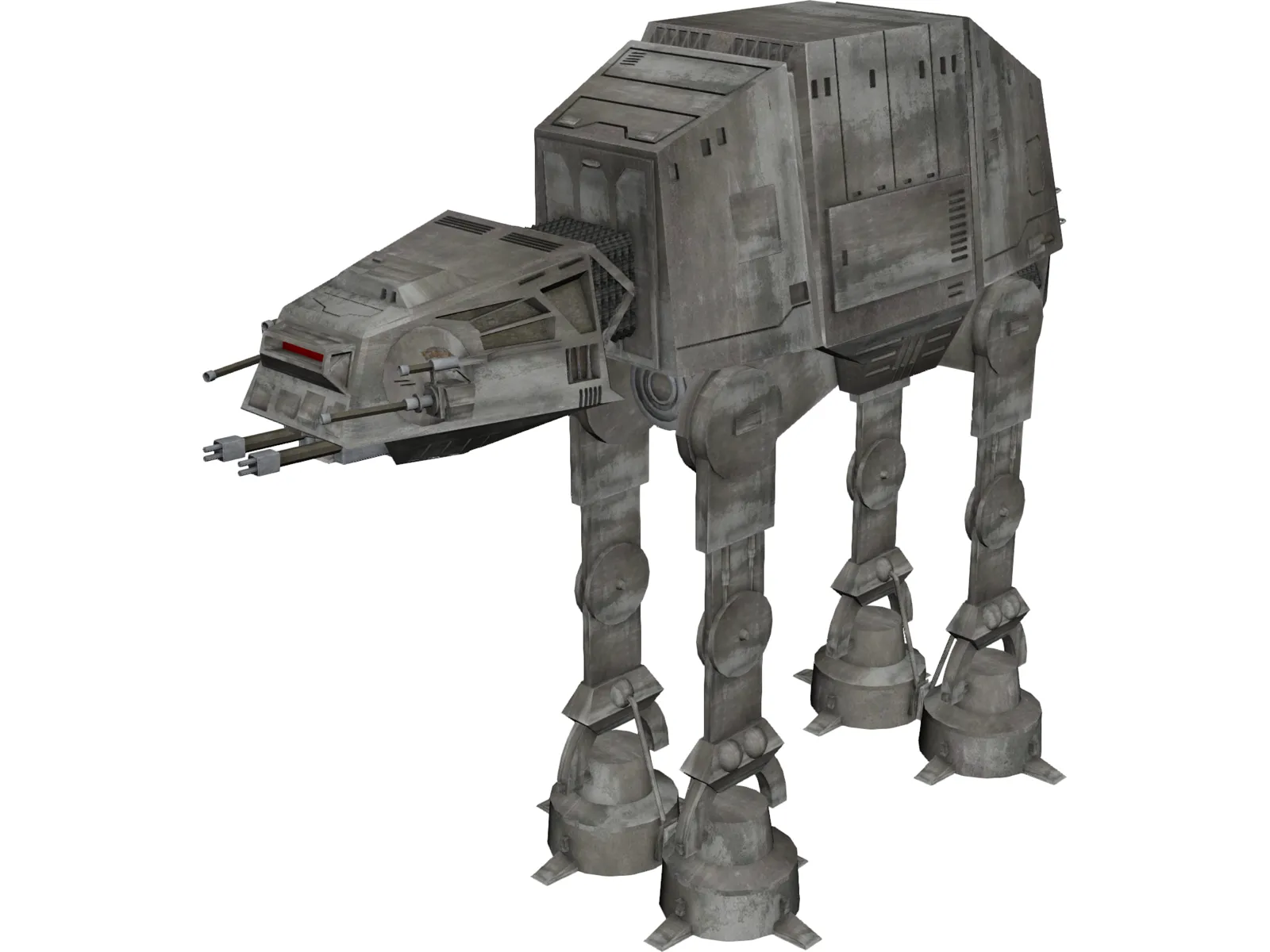 Star Wars Imperial Walker (AT-AT) 3D Model main preview
