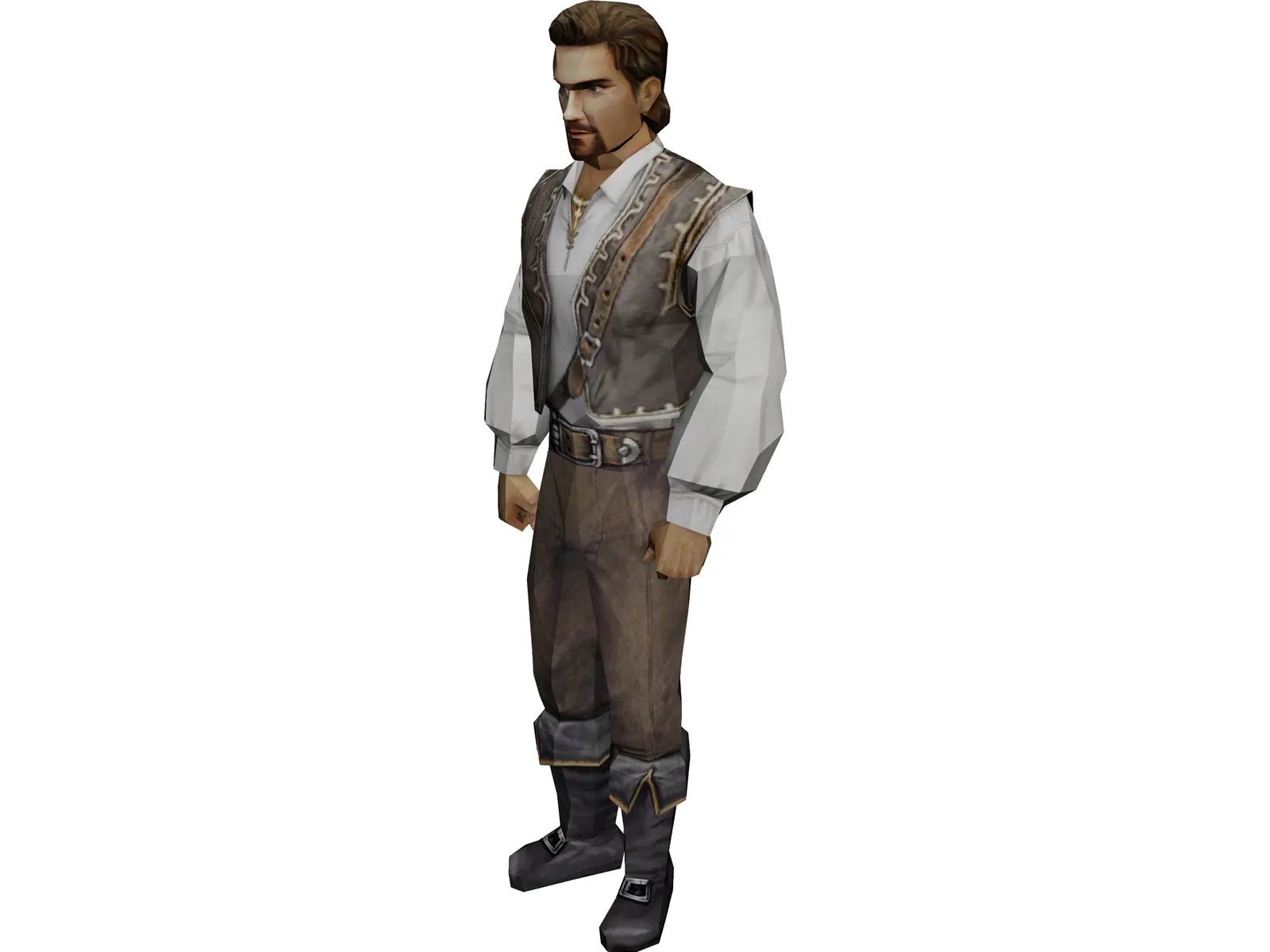 Sailor 3D Model main preview