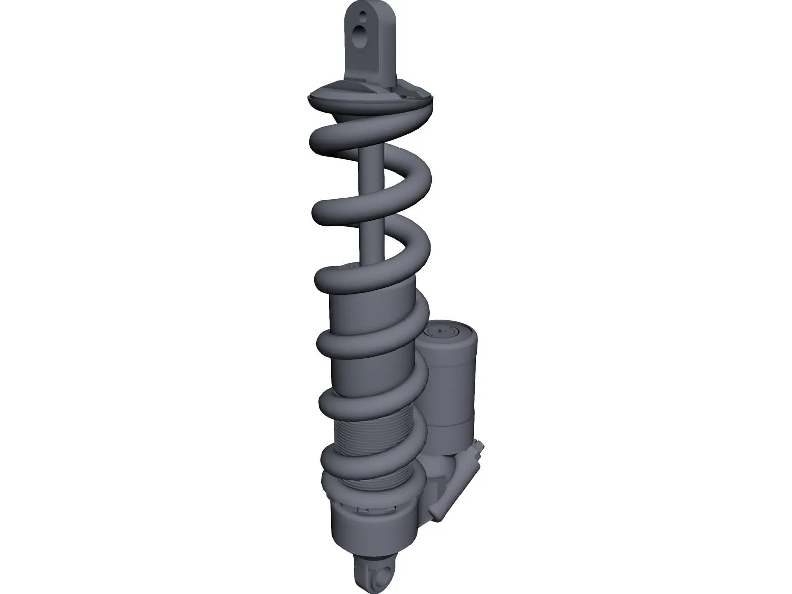 Cane Creek Double Barrel shock 3D Model main preview