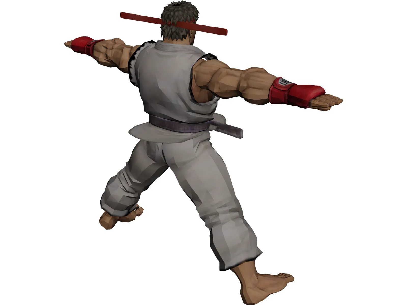 Ryu 3D Model main preview